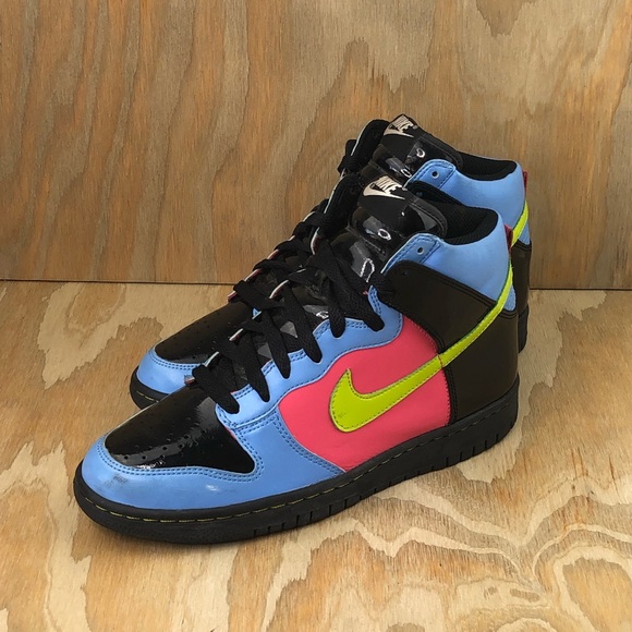 nike dunk high multicolor